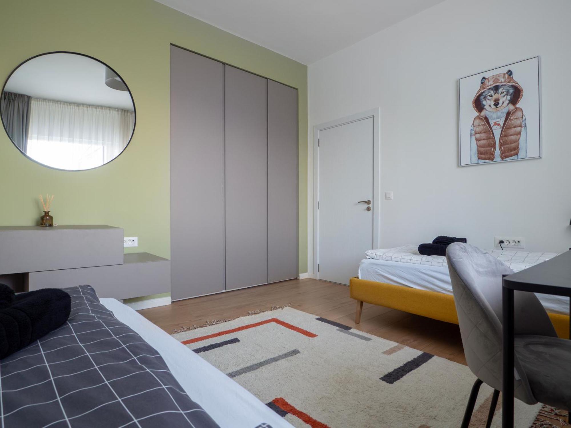 Central Apartment Parking Two Bedrooms Sky Terrace Szófia Kültér fotó